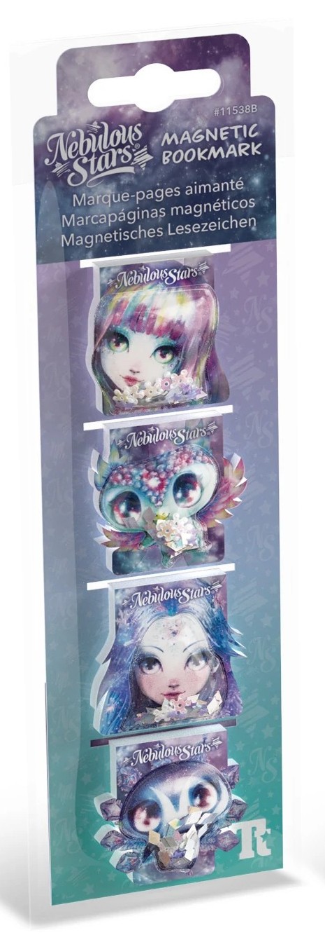 Nebulous Stars – Marque-Pages Aimantés (Mauve)
