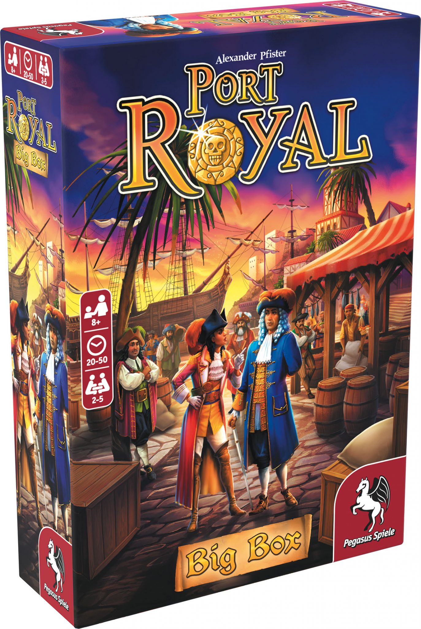 Boîte du jeu Port Royal - Big Box