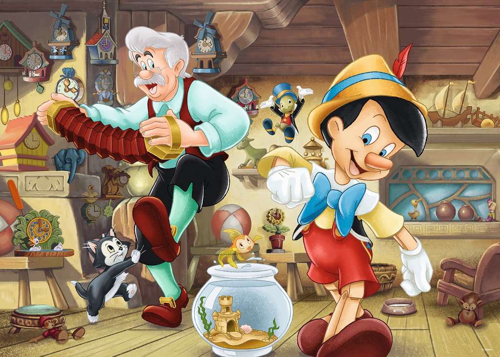 Boîte du casse-tête Pinocchio (1000 pièces) - Ravensburger