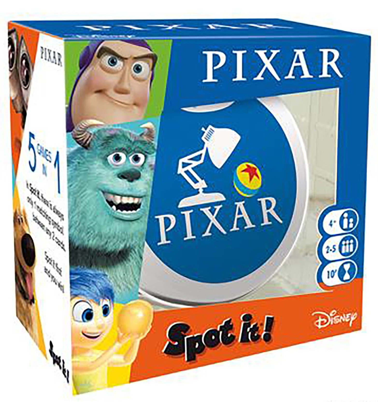 Boîte du jeu Spot it!/Dobble Pixar (ML)