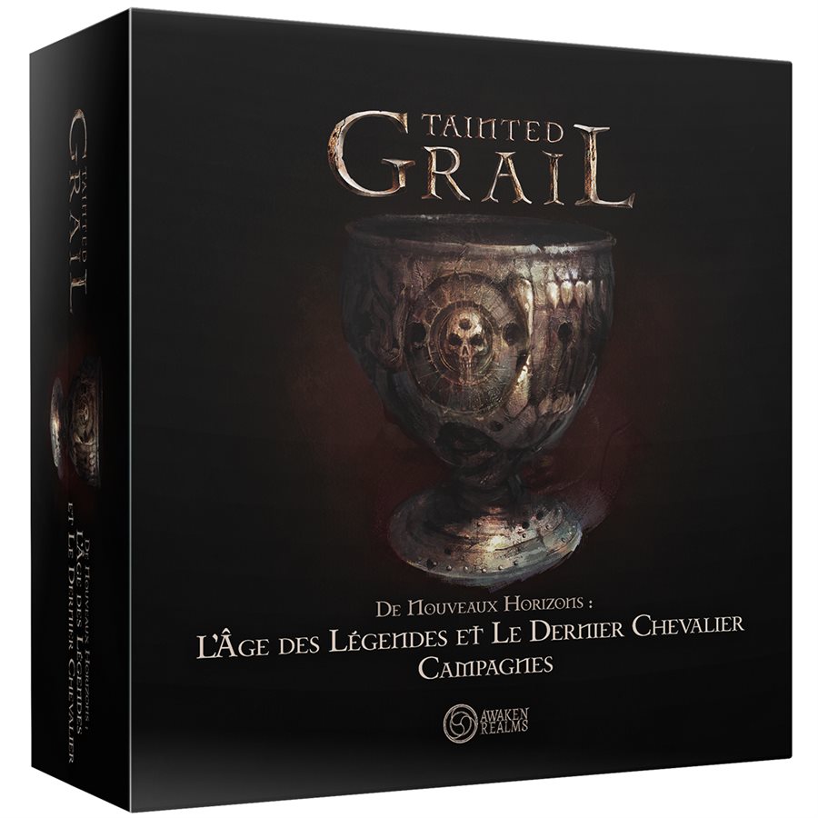 Boîte du jeu Tainted Grail: De Nouveaux Horizons : L'Âge des Légendes et Le Dernier Chevalier