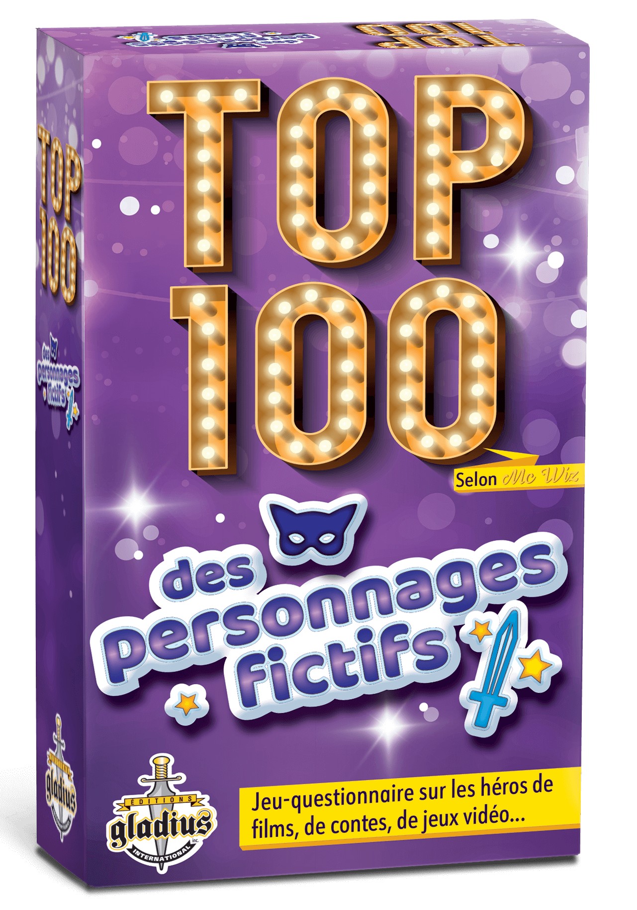 Boîte du jeu Top 100 McDuff - Des Personnages Fictifs