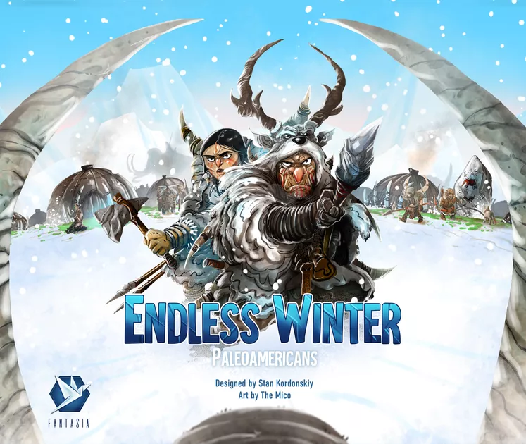 Boîte du jeu Endless Winter - Paleoamericans (Kickstarter) (VF)