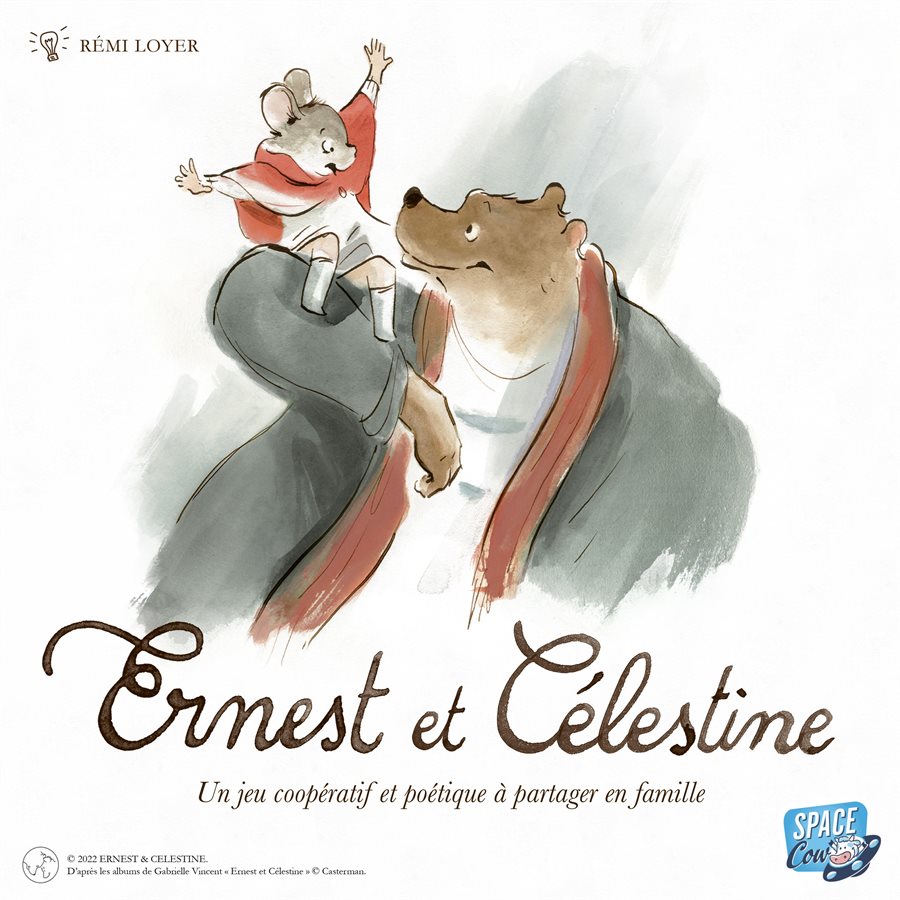 Boîte du jeu Ernest et Célestine