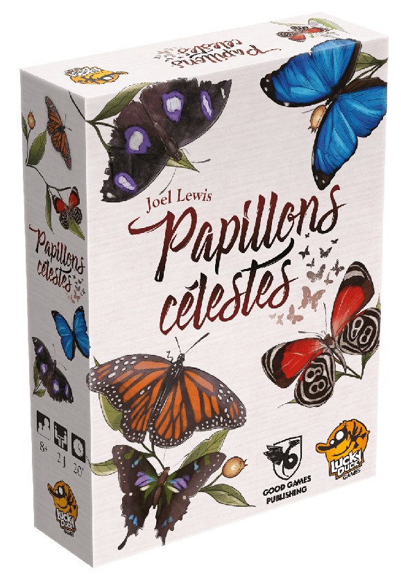 Boîte du jeu Papillons Célestes