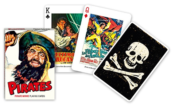 Boîte du Jeu de cartes - Pirates
