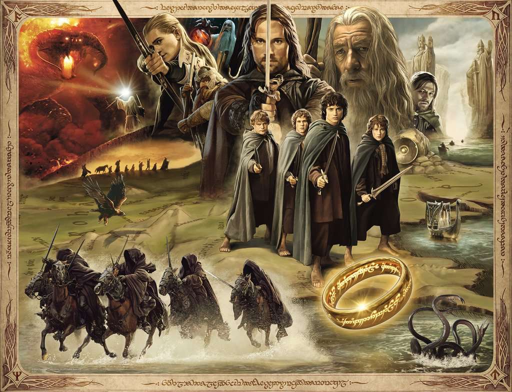 SDA – La Communauté de l’anneau (2000 pièces) – Ravensburger