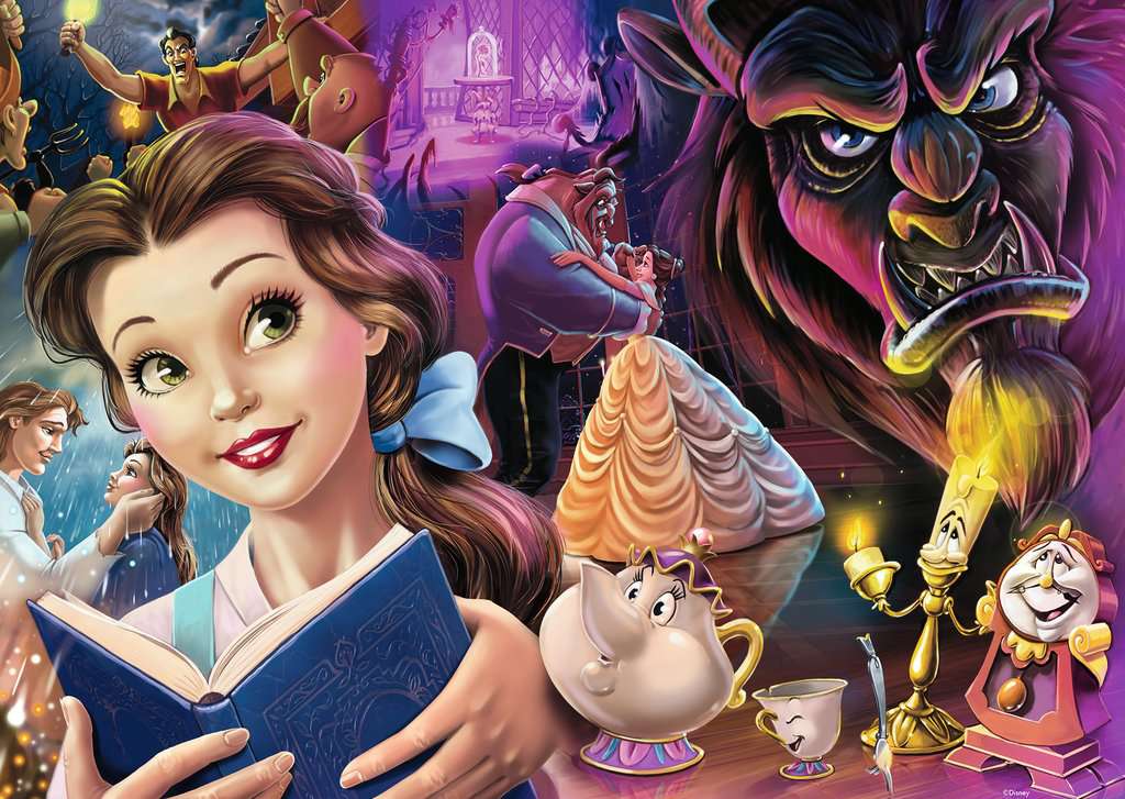 Boîte du casse-tête Disney Princess Heroines (1000 pièces) - Ravensburger