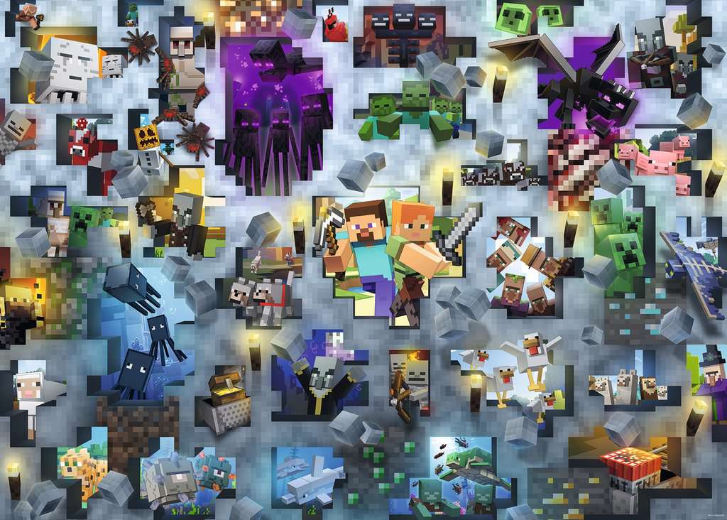 Minecraft Défi (1000 pièces) – Ravensburger