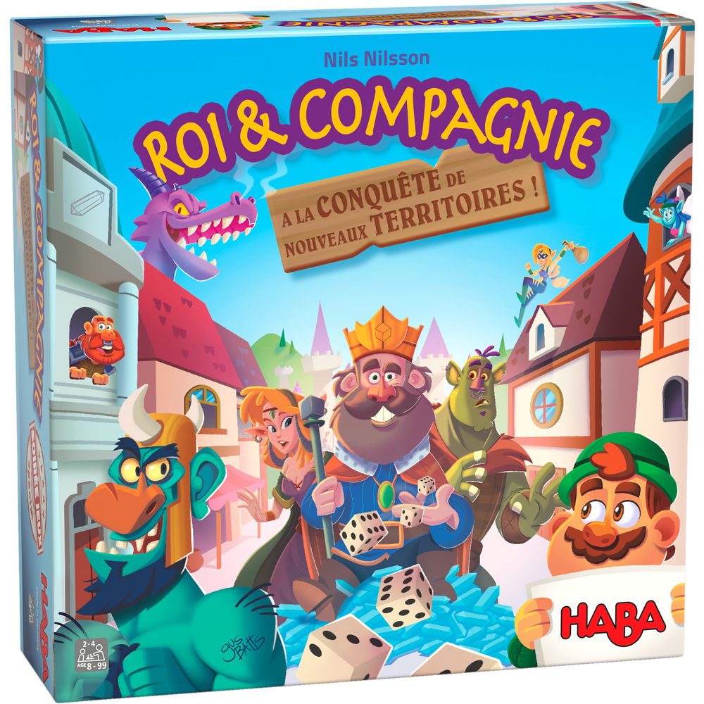 Boîte du jeu Roi & Compagnie - A la Conquête de nouveaux Territoires (ML)