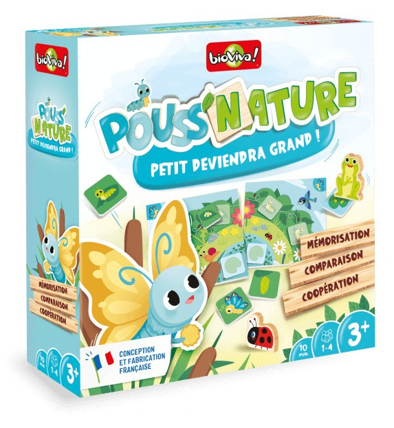 Boîte du jeu Bioviva Pouss'Nature - Petit deviendra grand!
