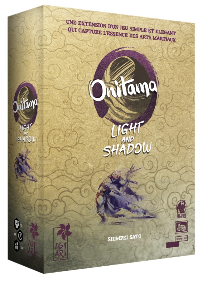 Boîte du jeu Onitama: Light and Shadow (ext) (VF)