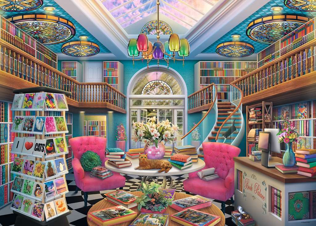 Le palais du livre (1000 pièces) – Ravensburger