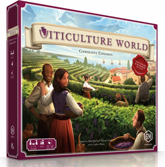 Boîte du jeu Viticulture - The World (ext) (VF)