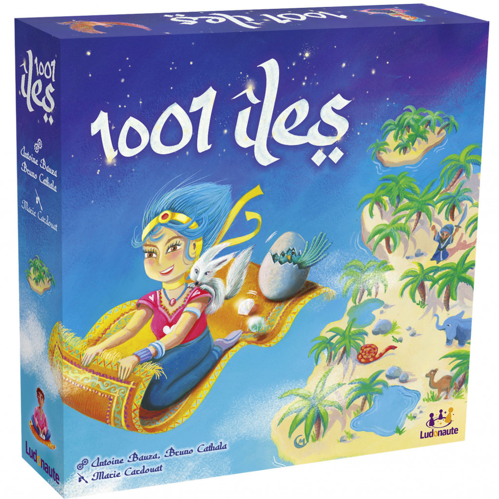 Boîte du jeu 1001 Îles