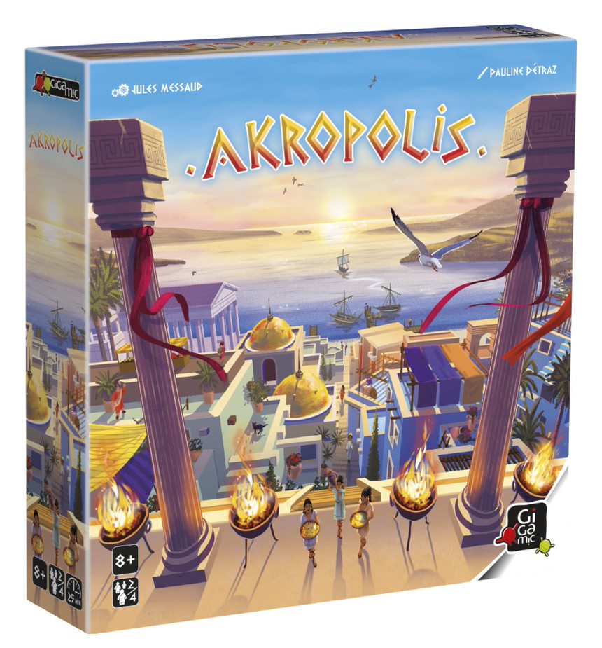 Boîte du jeu Akropolis (VF)