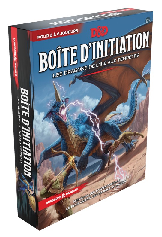 Boîte du jeu D & D: La Boîte d’Initiation - Les Dragons de l’Île aux Tempêtes