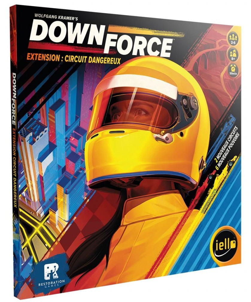Boîte du jeu Downforce - Circuit Dangereux (ext) (VF)
