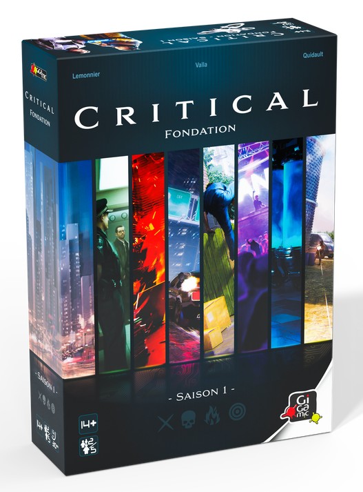 Boîte du jeu Critical: Fondation - Saison 1