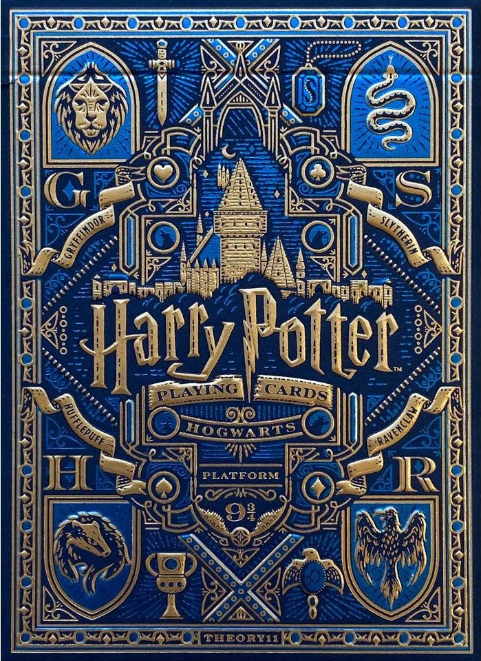 Boîte du jeu Harry Potter: Serdaigle - Cartes à Jouer Theory 11