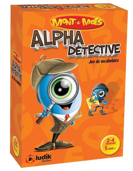 Boîte du jeu Alpha Détective