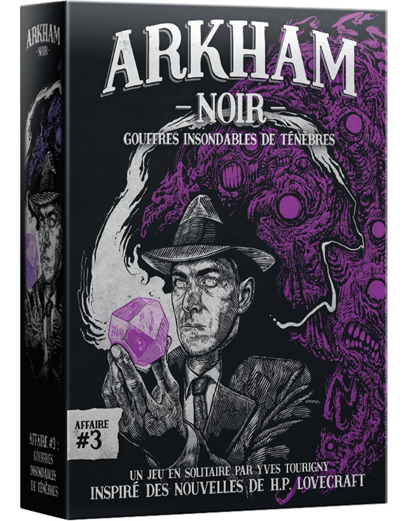 Boîte du jeu Arkham Noir: Affaire #3 - Gouffres Insondables de Ténèbres