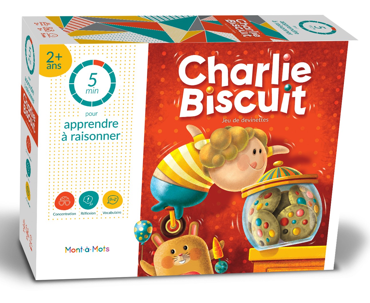 Boîte du jeu Charlie Biscuit