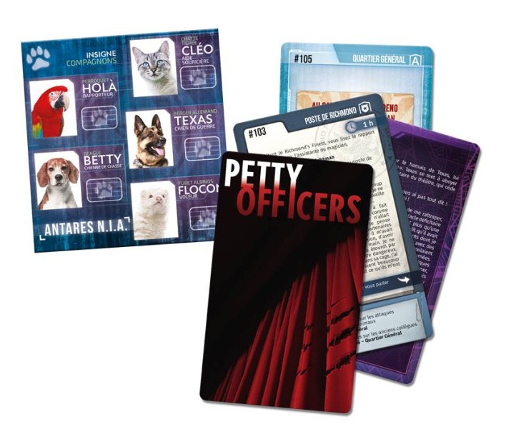Présentation du jeu Detective: Signature Petty Officers (ext) (vf)