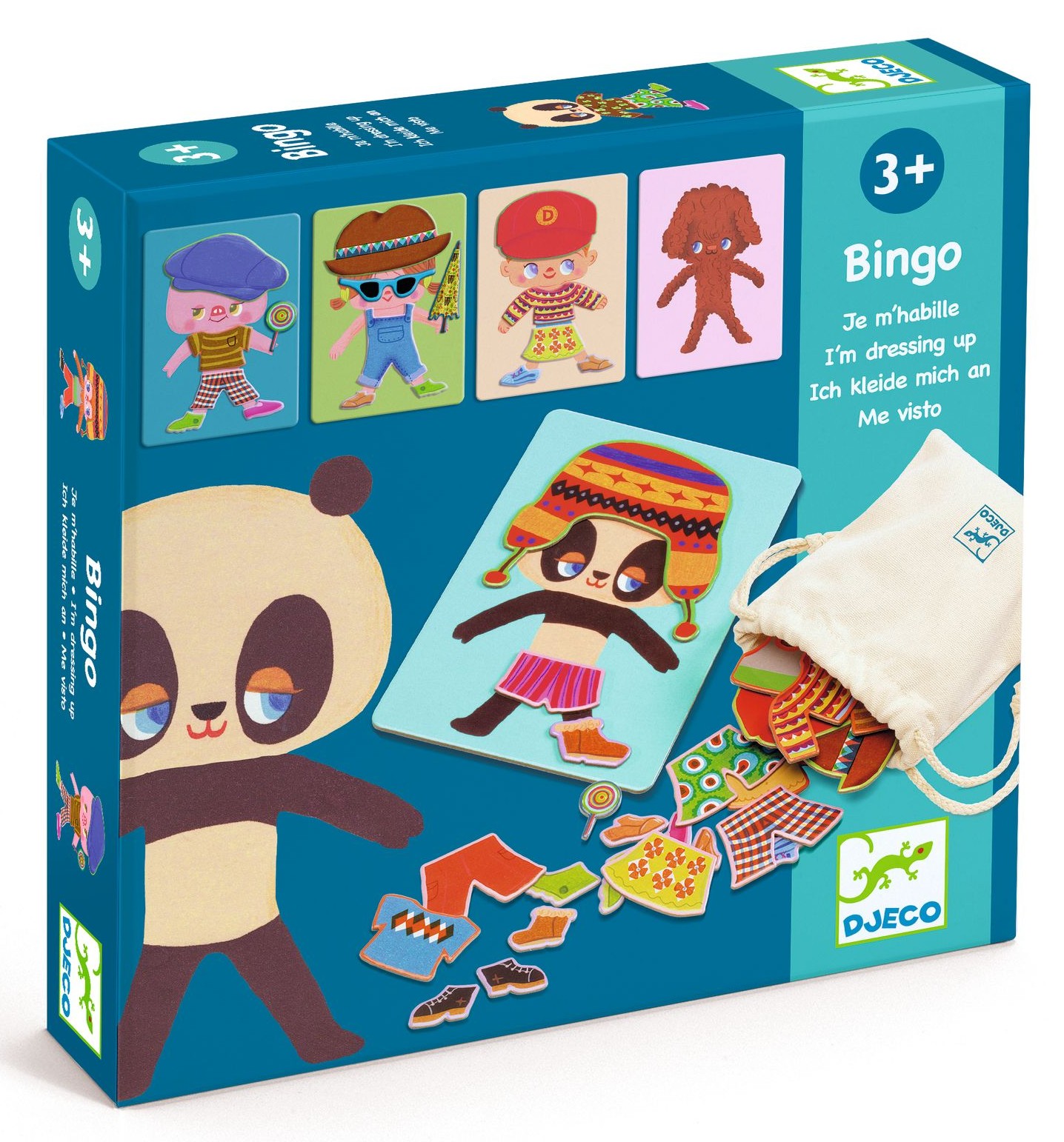 Boîte du jeu Bingo - Je m'habille (ML)