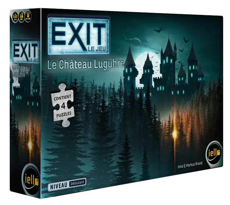 Boîte du jeu Exit Puzzle - Le château Lugubre