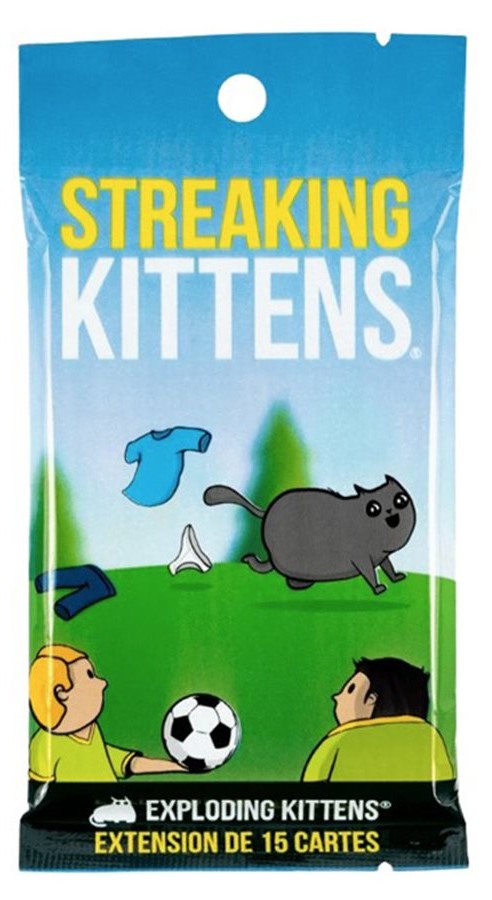 Boîte du jeu Exploding Kittens - Streaking Kittens (ext) (VF)