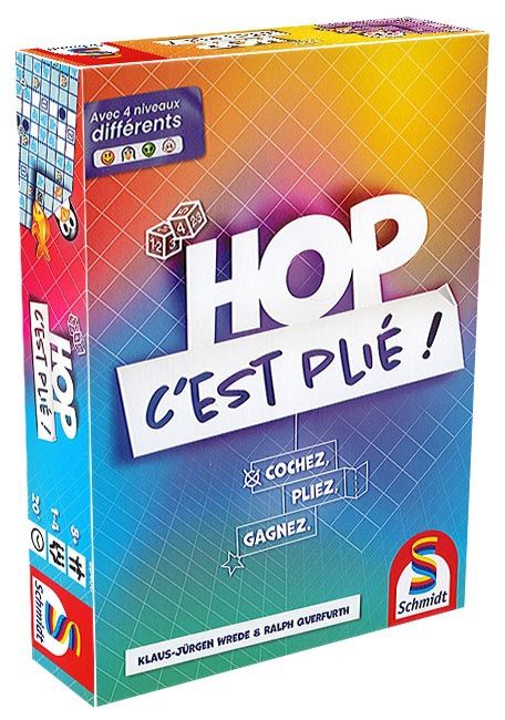 Boîte du jeu Hop C'est Plié!