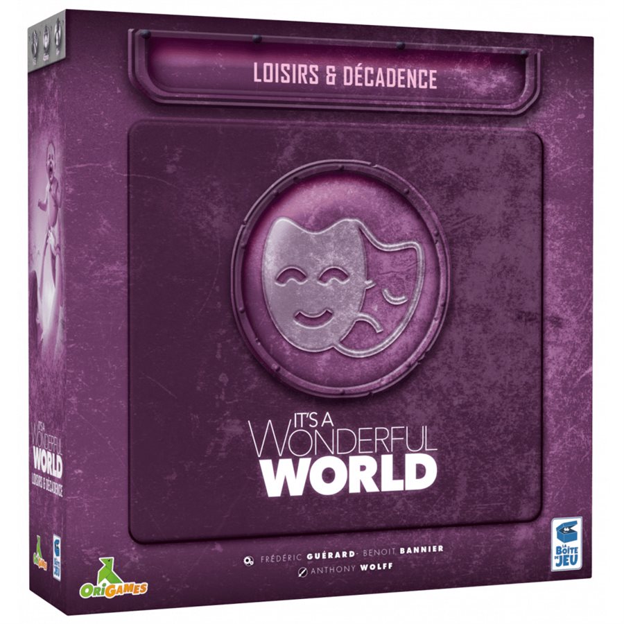 Boîte du jeu Its a wonderful World : Loisirs & Décadence (ext) (vf)