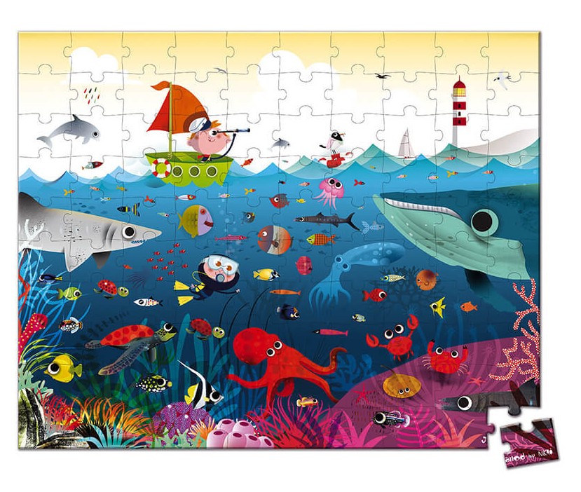 Le Monde Sous-Marin (100 pièces) – Janod