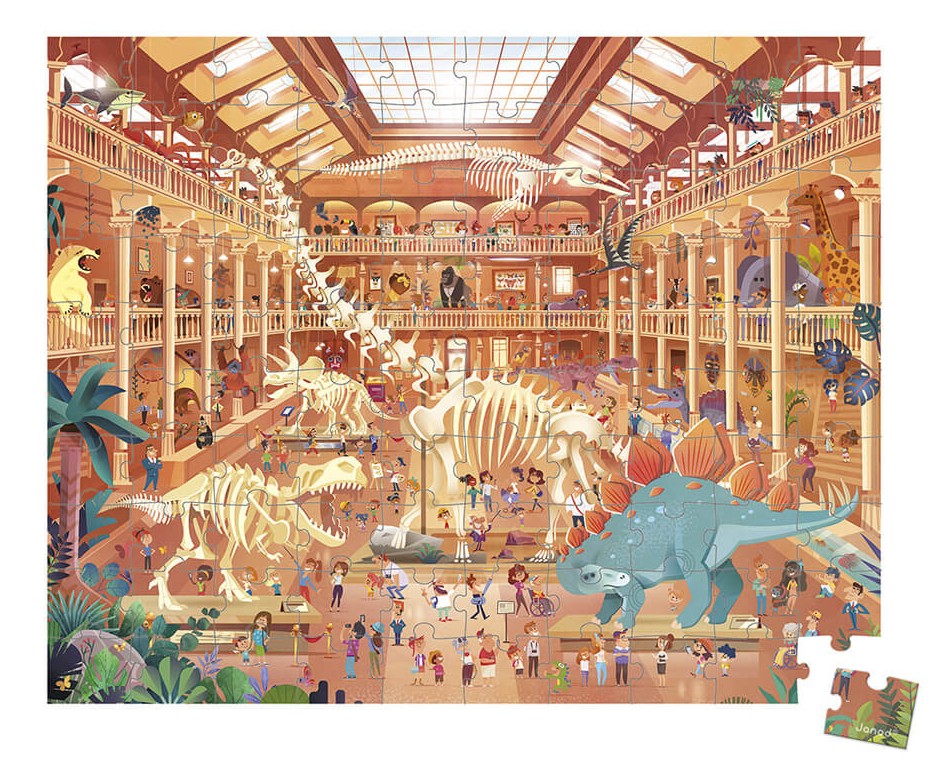 Musée d’Histoire Naturelle (100 pièces) – Janod