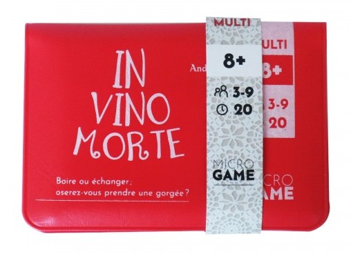 Présentation du jeu Microgame - In Vino Morte (VF)