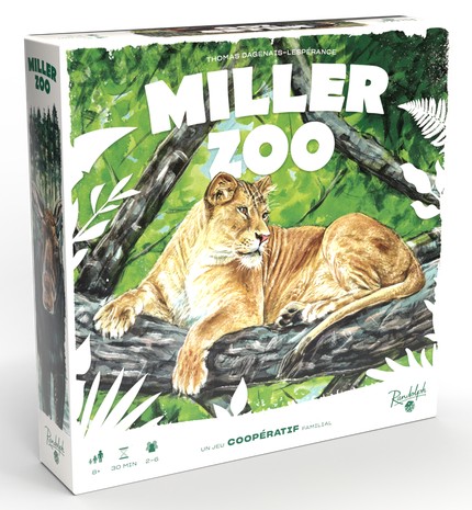 Boîte du jeu Miller Zoo (VF)