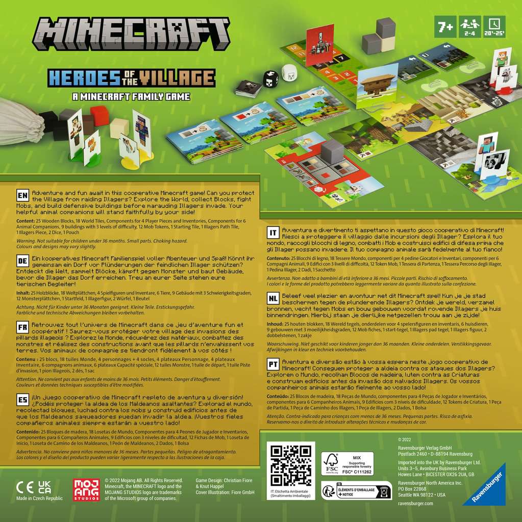 Présentation du jeu Minecraft: Heroes of the Village (ML)