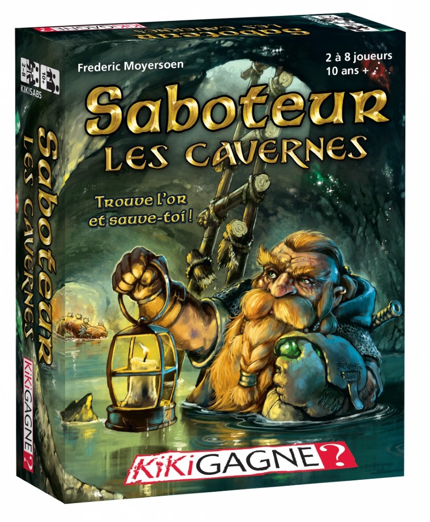 Boîte du jeu Saboteur : Les Cavernes