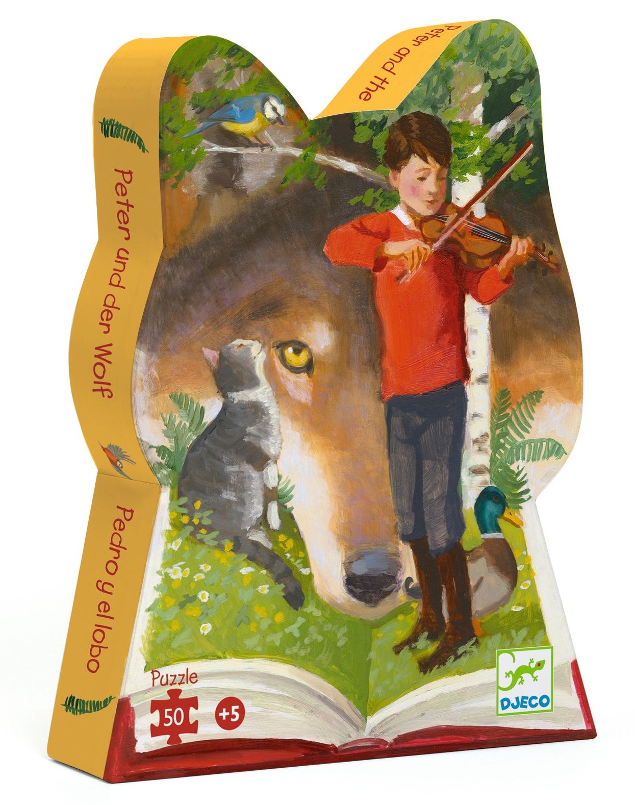 Silhouette – Pierre et le Loup (50 pièces) – Djeco