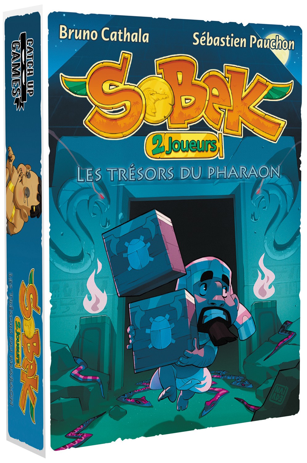 Boîte du jeu Sobek - Les Trésors du Pharaon (ext)