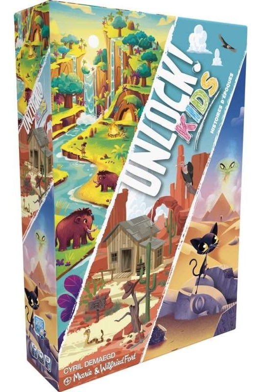 Boîte du jeu Unlock ! Kids 2 - Histoires d'époques (VF)