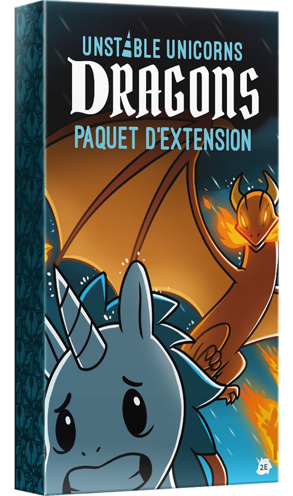 Boîte du jeu Unstable Unicorns - Dragons (ext) (VF)