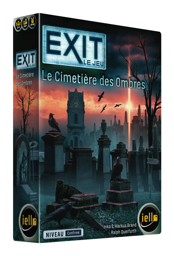 Boîte du jeu Exit : Le Cimetière des Ombres