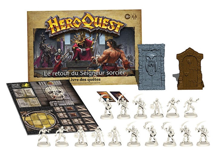 Présentation du jeu HeroQuest - Le Retour du Seigneur Sorcier (ext 2)