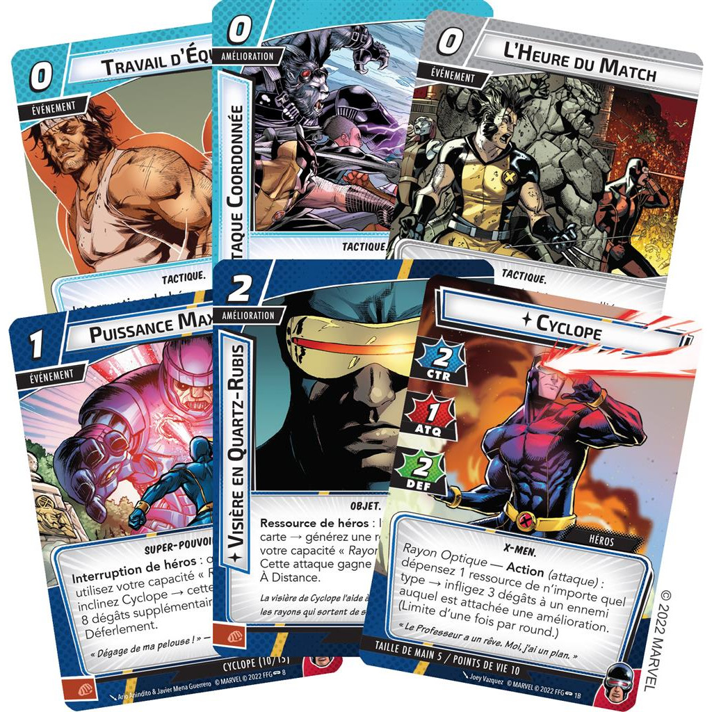 Marvel Champions JCE Cyclops LilloJEUX