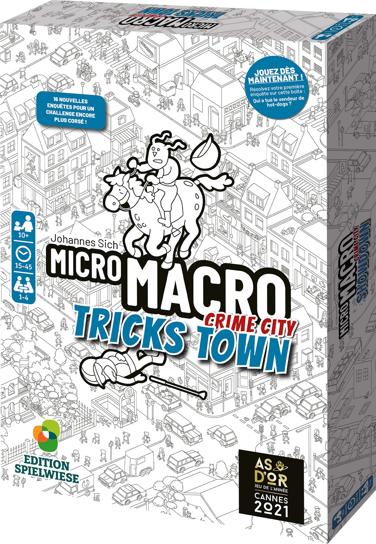 Boîte du jeu MicroMacro: Crime City - Tricks Town (VF)