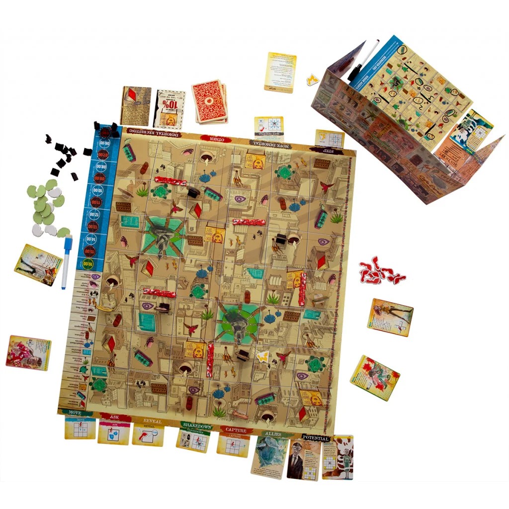 Présentation du jeu Mind MGMT: Un Jeu d'Espionage Psychique (VF)