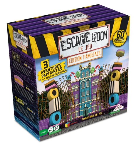 Boîte du jeu Escape Room: Le Jeu - Édition familiale - Candy Factory