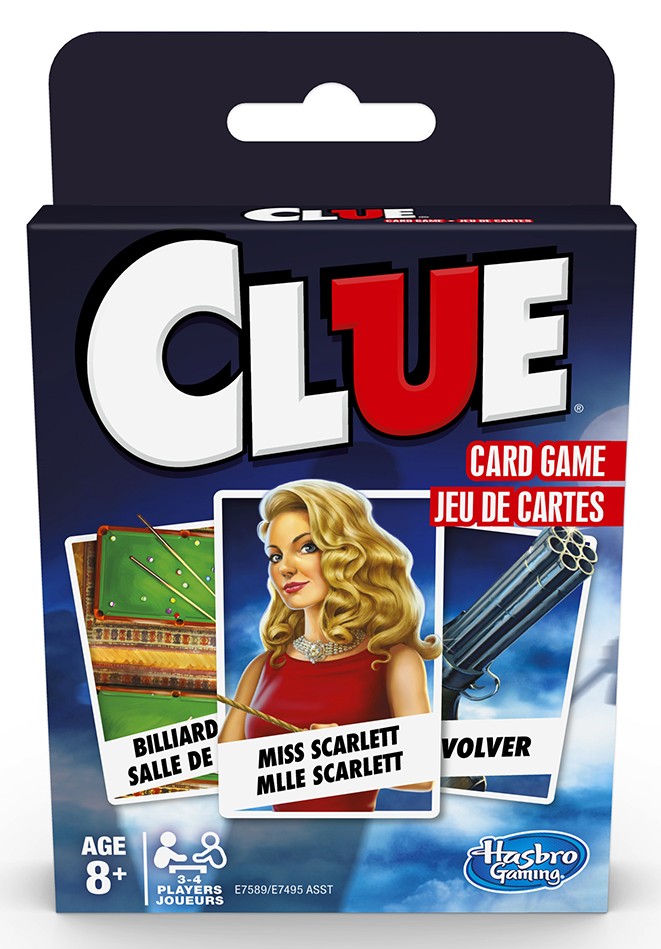 Boîte du jeu Clue - Jeu de Cartes (ML)